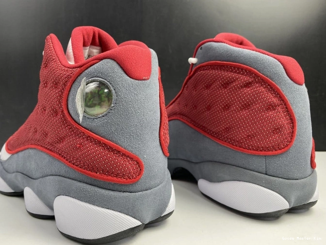 Air Jordan Red Grey Retro 13 414571-600 Gym Flint 0806